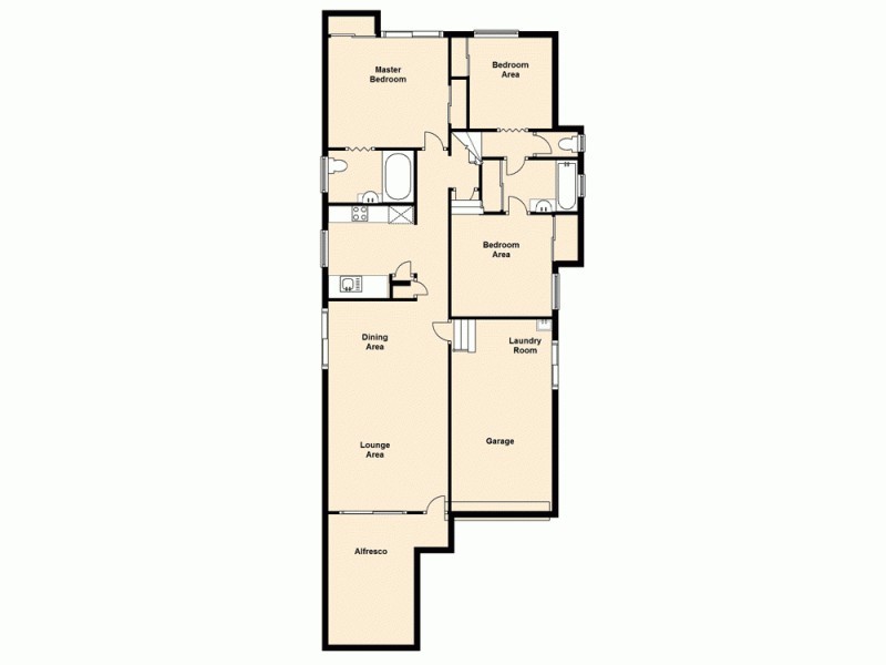 6 Pinnacle Cl, Springfield Lakes QLD 4300 Floorplan