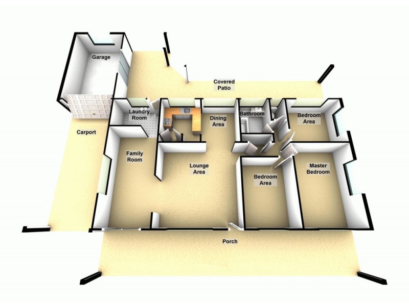 68 Alawoona Street, Redbank Plains QLD 4301 Floorplan