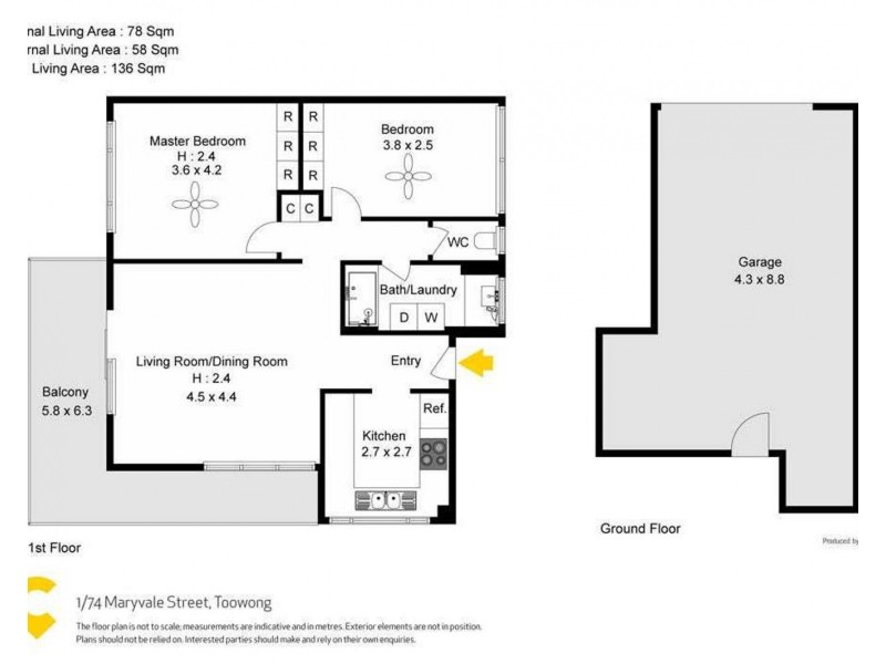 1/74 Maryvale Street,, Toowong QLD 4066