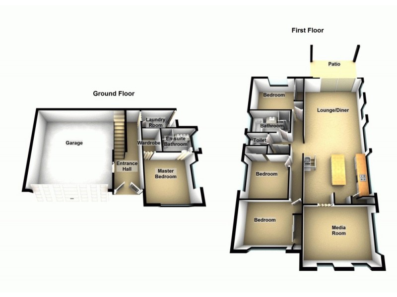 33 Foreshore Drive, Springfield Lakes QLD 4300 Floorplan