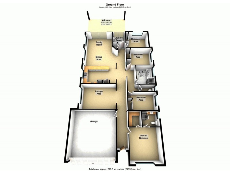 8 Blair Court, Goodna QLD 4300 Floorplan