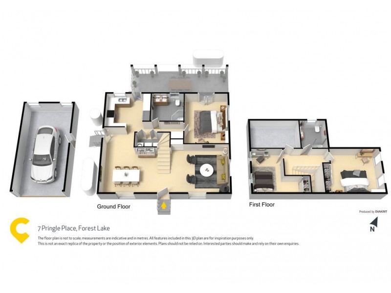 7 Pringle Place, Forest Lake QLD 4078 Floorplan