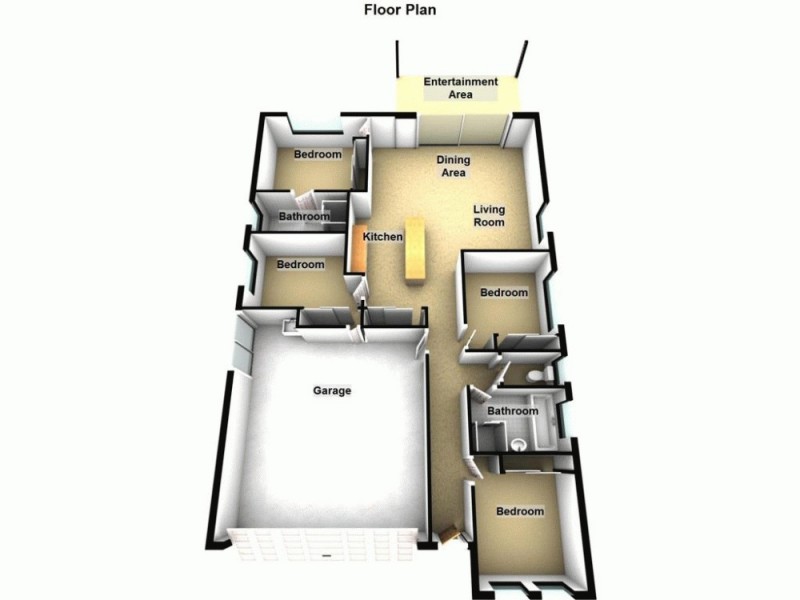 9 Talisker Street, Springfield Lakes QLD 4300 Floorplan