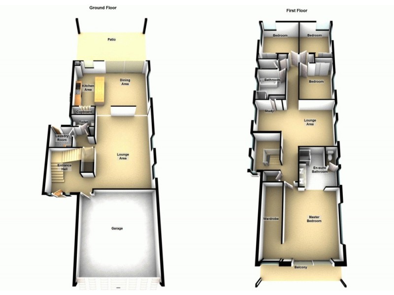 21 Shallow Bay Drive, Springfield Lakes QLD 4300 Floorplan