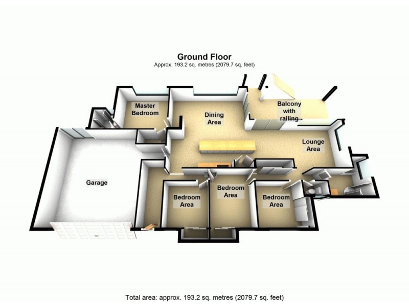 3 Aspect Terrace, Springfield Lakes QLD 4300 Floorplan