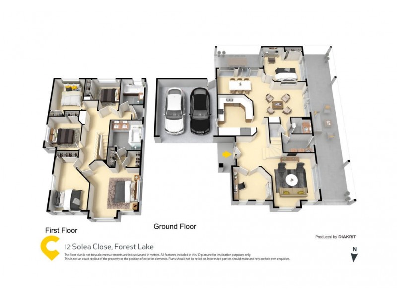 12 Solea Close, Forest Lake QLD 4078 Floorplan