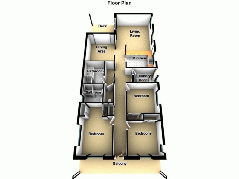 7 Park Edge Drive, Springfield Lakes QLD 4300 Floorplan