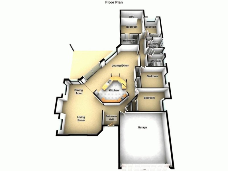 9 Sunview Road, Springfield QLD 4300 Floorplan