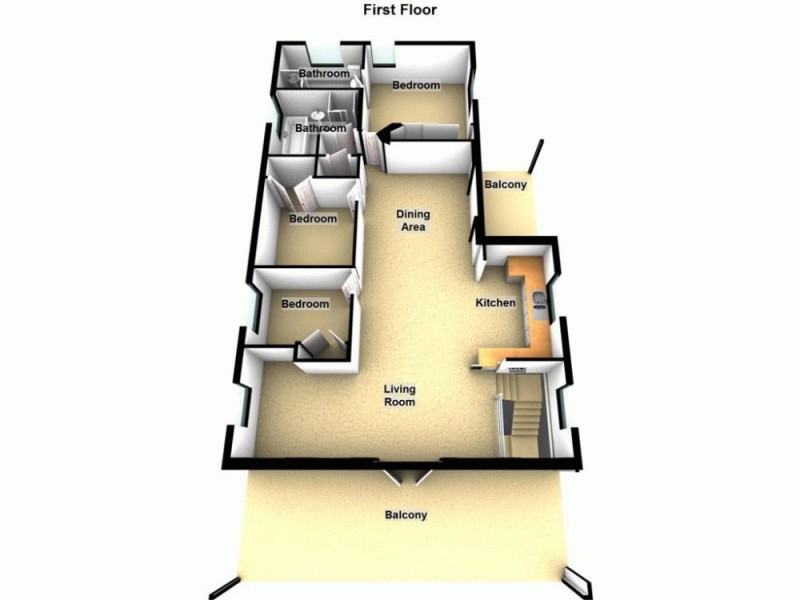 18 Brock Drive, Springfield Lakes QLD 4300 Floorplan