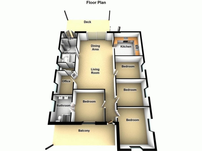 5 Sloman Street, Booval QLD 4304 Floorplan