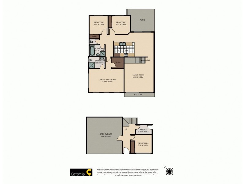 6 Heuer Close, Goodna QLD 4300 Floorplan