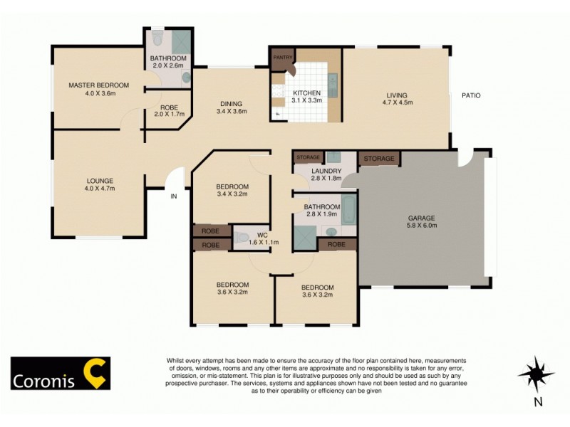 13 Berkeley Circuit, Bellbird Park QLD 4300 Floorplan