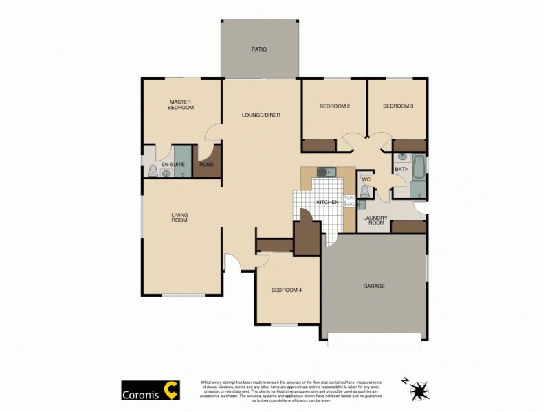 14 Dove Place, Springfield QLD 4300 Floorplan