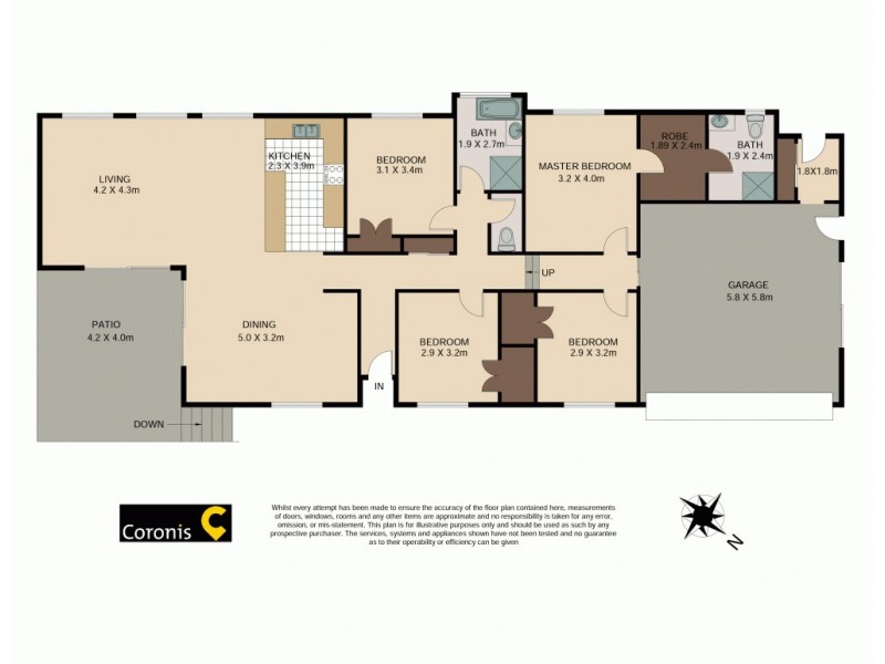 13 Shallow Bay Drive, Springfield Lakes QLD 4300 Floorplan