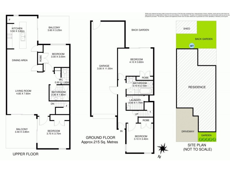 7 Carnarvon Avenue, Springfield Lakes QLD 4300 Floorplan