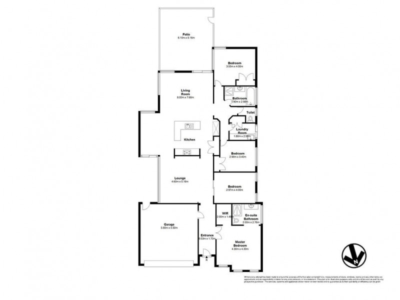 7 Admiral Crescent, Springfield Lakes QLD 4300 Floorplan