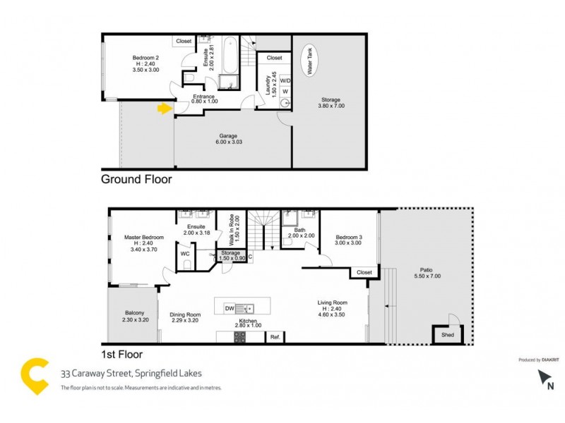 33 Caraway Street, Springfield Lakes QLD 4300 Floorplan