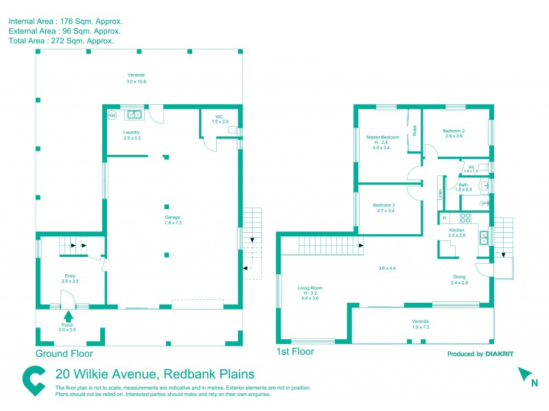 20 Wilkie Avenue, Redbank Plains QLD 4301 Floorplan