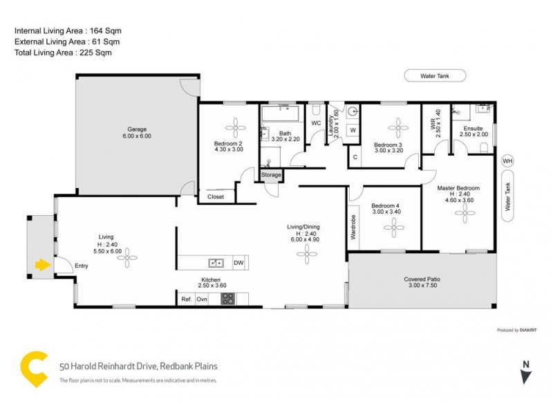 50 Harold Reinhardt Drive, Redbank Plains QLD 4301 Floorplan