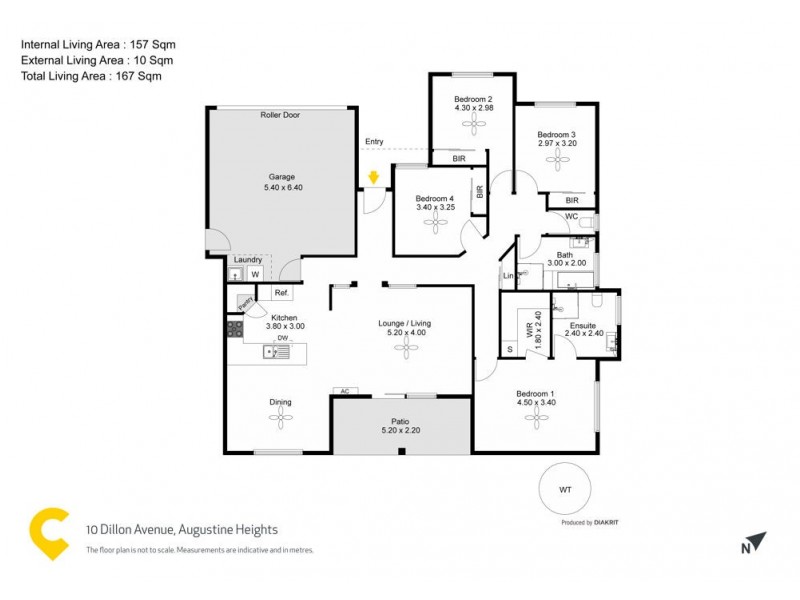10 Dillon Avenue, Augustine Heights QLD 4300 Floorplan