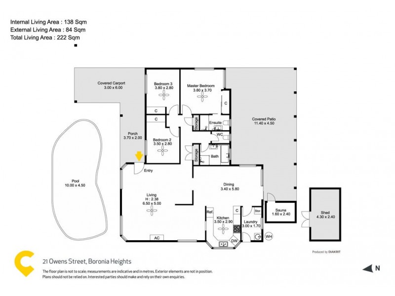 21 Owens Street, Boronia Heights QLD 4124 Floorplan