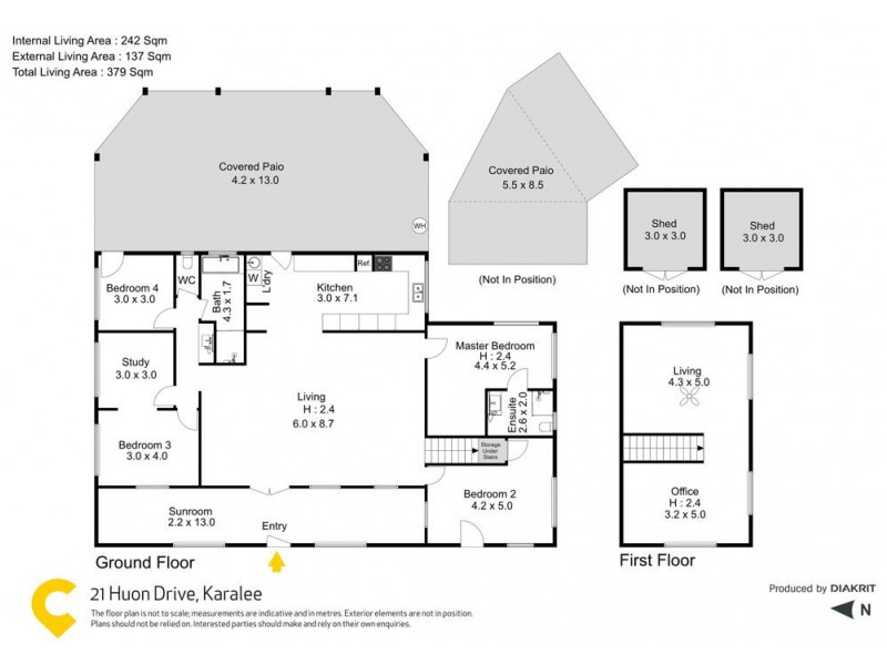 21 Huon Drive, Karalee QLD 4306 Floorplan