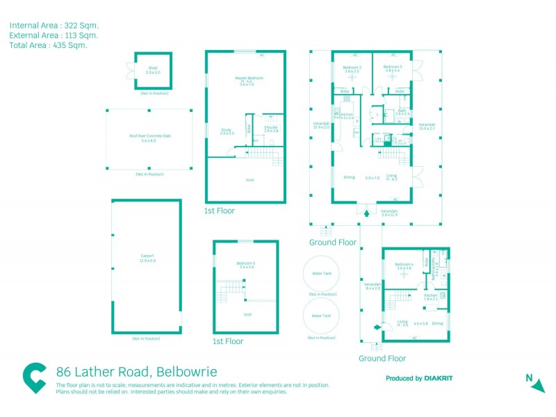 86 Lather Road, Bellbowrie QLD 4070 Floorplan