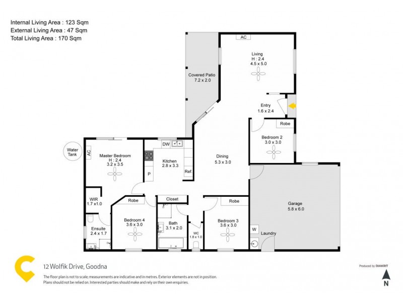 12 Wolfik Dr, Goodna QLD 4300 Floorplan