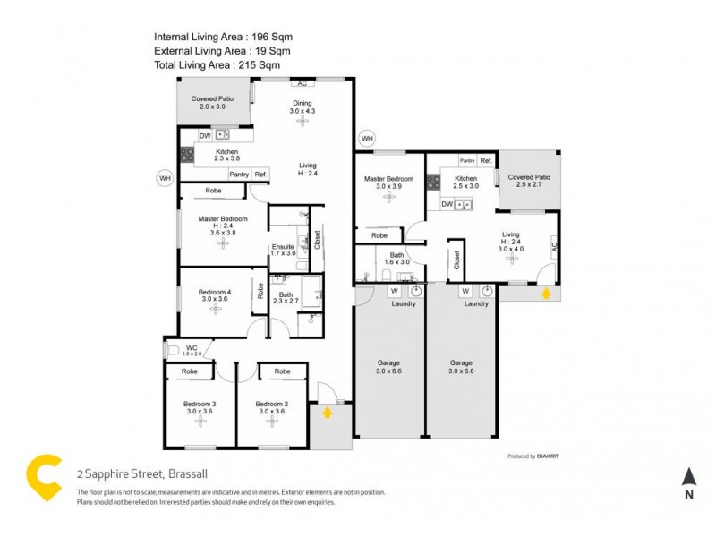 2 Sapphire Street, Brassall QLD 4305 Floorplan