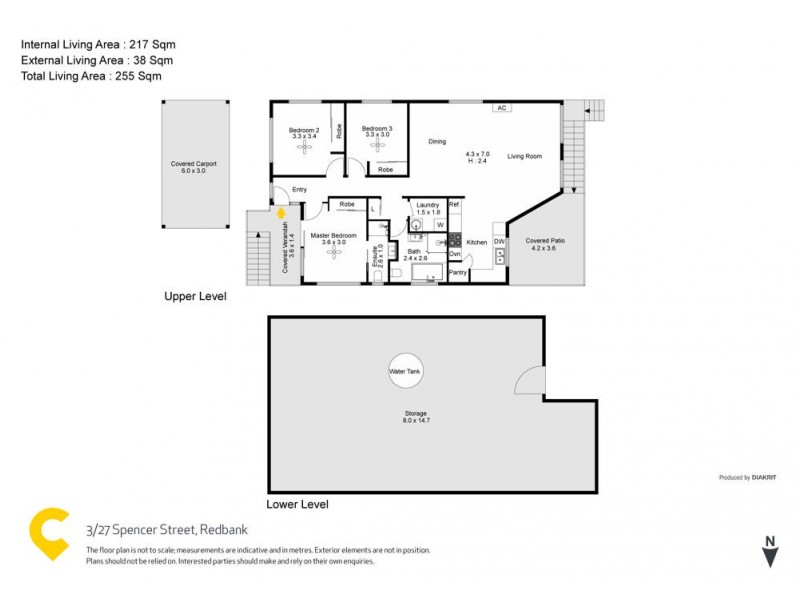 3/27 Spencer Street, Redbank QLD 4301 Floorplan
