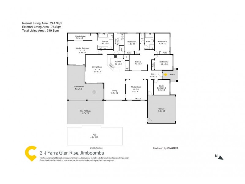 2-4 Yarra Glen Rise, Jimboomba QLD 4280 Floorplan
