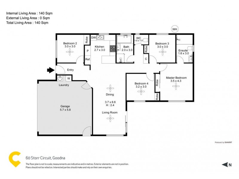 60 Storr Circuit, Goodna QLD 4300 Floorplan