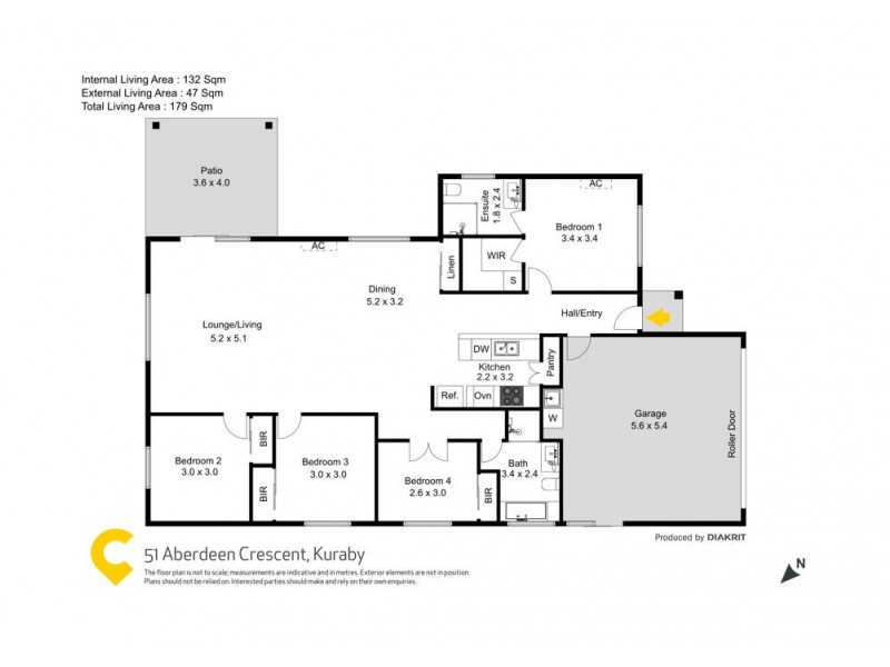 51 Aberdeen Crescent, Kuraby QLD 4112 Floorplan