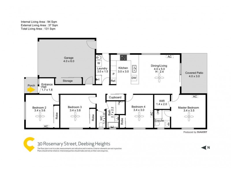 30 Rosemary Street, Deebing Heights QLD 4306 Floorplan