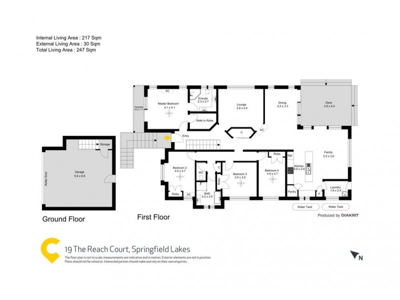 19 The Reach Court, Springfield Lakes QLD 4300 Floorplan