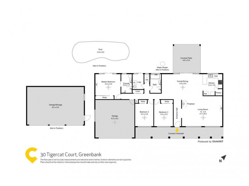 30 Tigercat Court, Greenbank QLD 4124 Floorplan