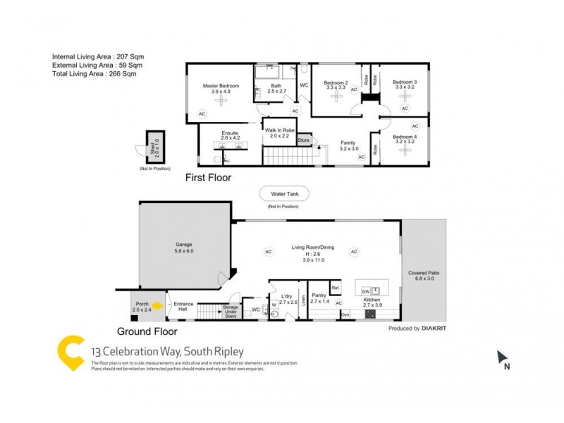 13 Celebration Way, South Ripley QLD 4306 Floorplan