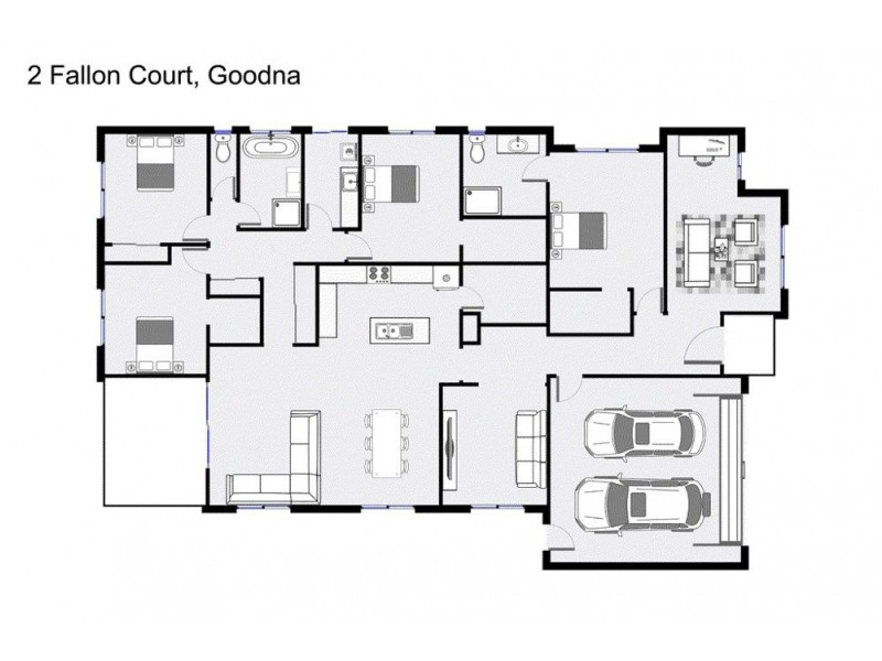 2 Fallon Court, Goodna QLD 4300 Floorplan