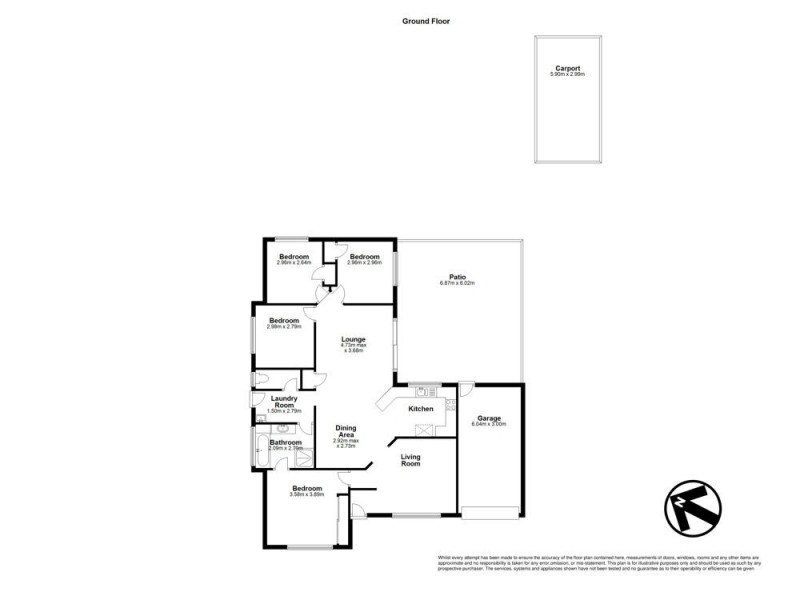 17 Mareeba Court, Boronia Heights QLD 4124 Floorplan