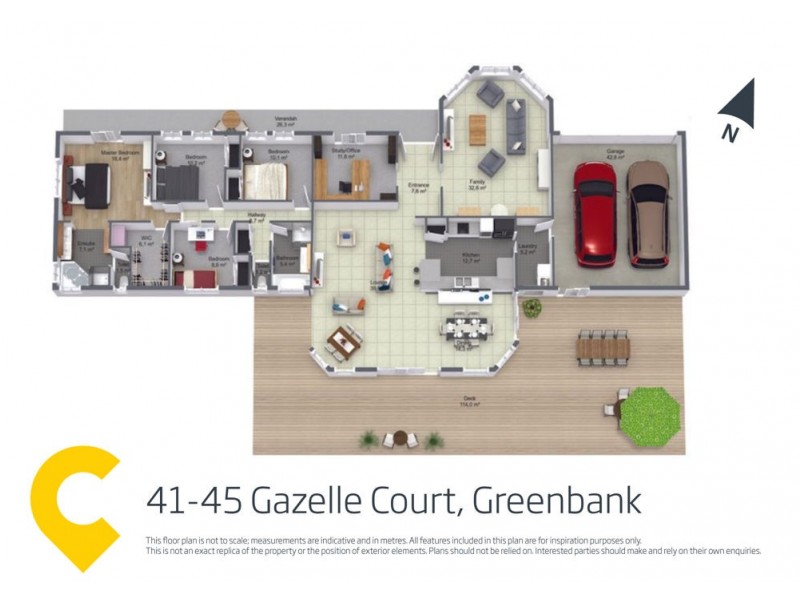 41-45 Gazelle Court, Greenbank QLD 4124 Floorplan