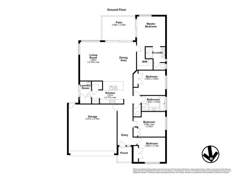 56 Parkland Drive, Springfield Lakes QLD 4300 Floorplan