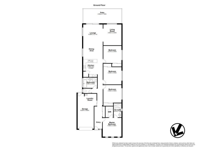 8 Riverside Cres, Springfield Lakes QLD 4300 Floorplan