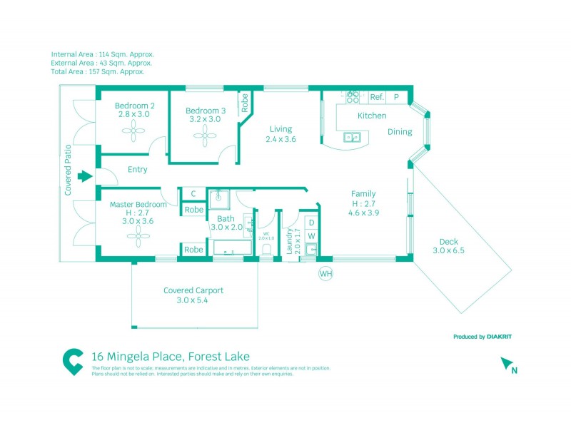 16 Mingela Place, Forest Lake QLD 4078 Floorplan