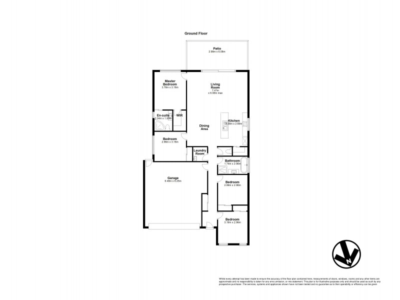 12 Pioneer Street, Redbank Plains QLD 4301 Floorplan