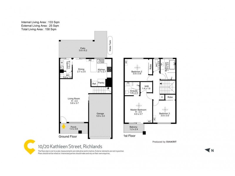 10/20 Kathleen Street, Richlands QLD 4077 Floorplan