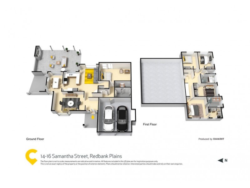 14-16 Samantha Street, Redbank Plains QLD 4301 Floorplan