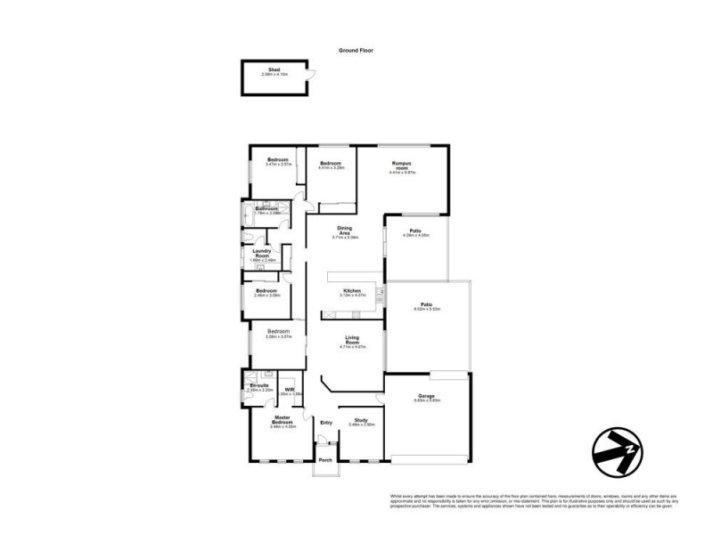 3 Twins Ct, Doolandella QLD 4077 Floorplan