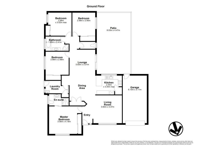 19 Cunningham Drive, Boronia Heights QLD 4124 Floorplan