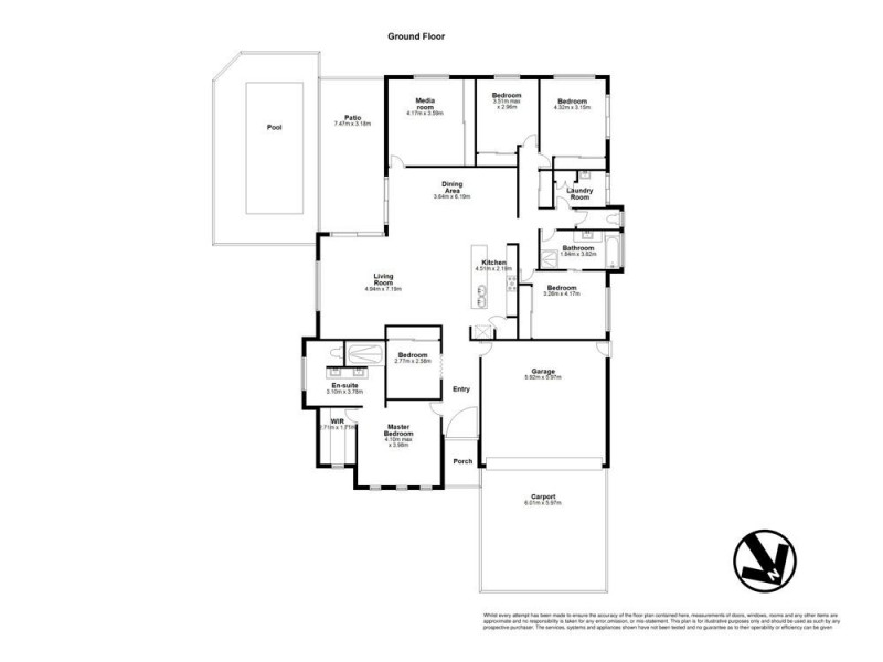 55 Summit Drive, Springfield Lakes QLD 4300 Floorplan