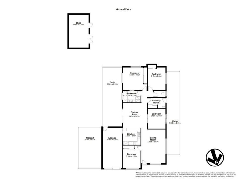 3 Newstead Court, Redbank Plains QLD 4301 Floorplan
